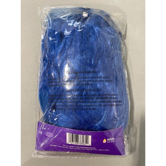 Fun World Hollywood Wig OS 15 Inches Long Elasticized Lining for Snug Fit NEW - Picture 5 of 6